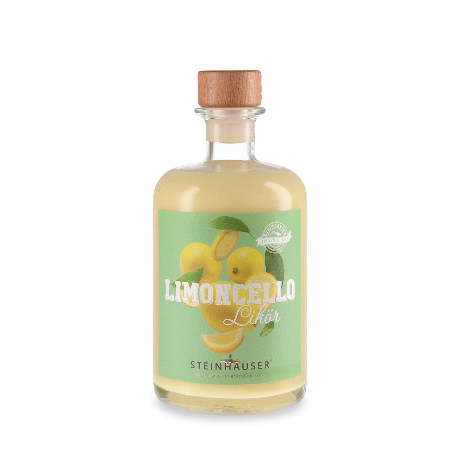 Limoncello Sahnelik?r in der Apothekerflasche