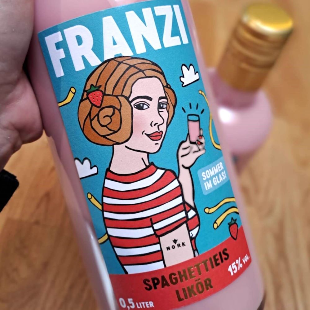Spaghettieis-Likör Franzi