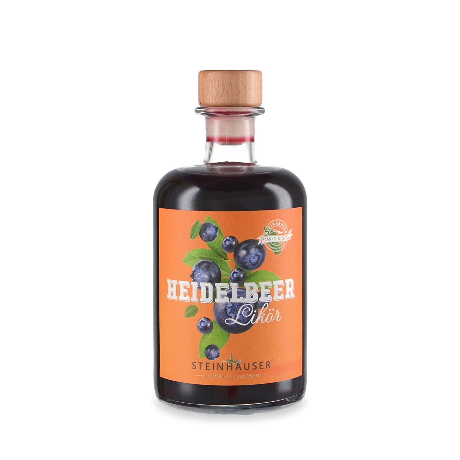 Heidelbeer Likör in der Apothekerflasche | Wein-Genuss.de Heidelbeer Likör in der Apothekerflasche | Wein-Genuss.de