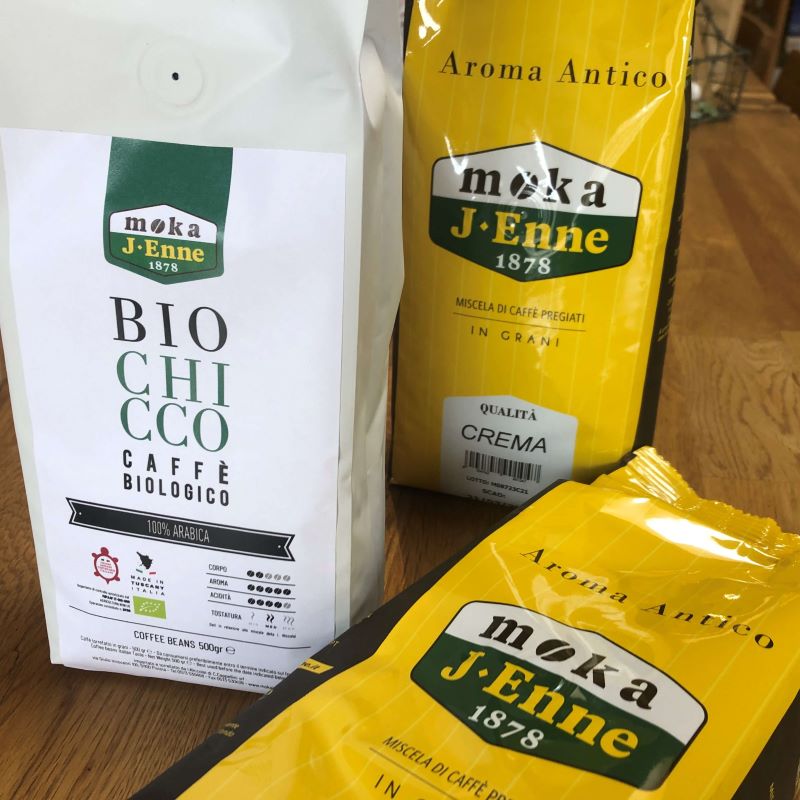 Moka J. Enne BIOCHICCO ganze Bohnen 500g