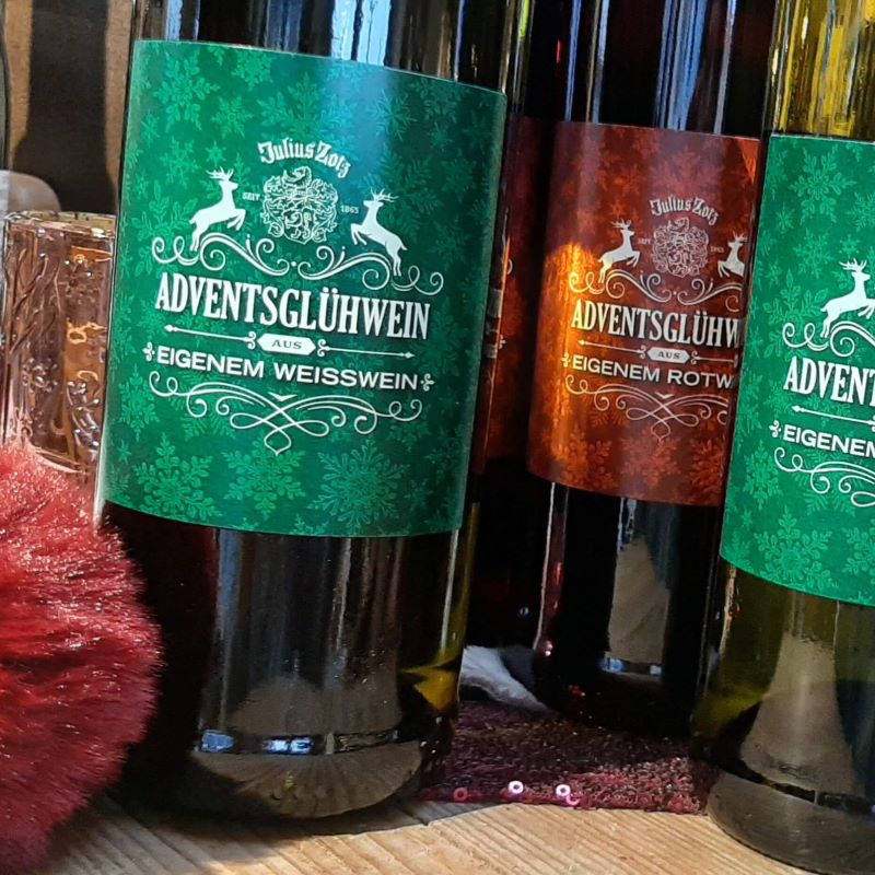 Zotz Advents-Gl?hwein weiss