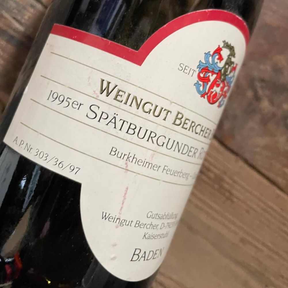 Spätburgunder QbA trocken  -Barrique- 1995   - Raritätenkammer-