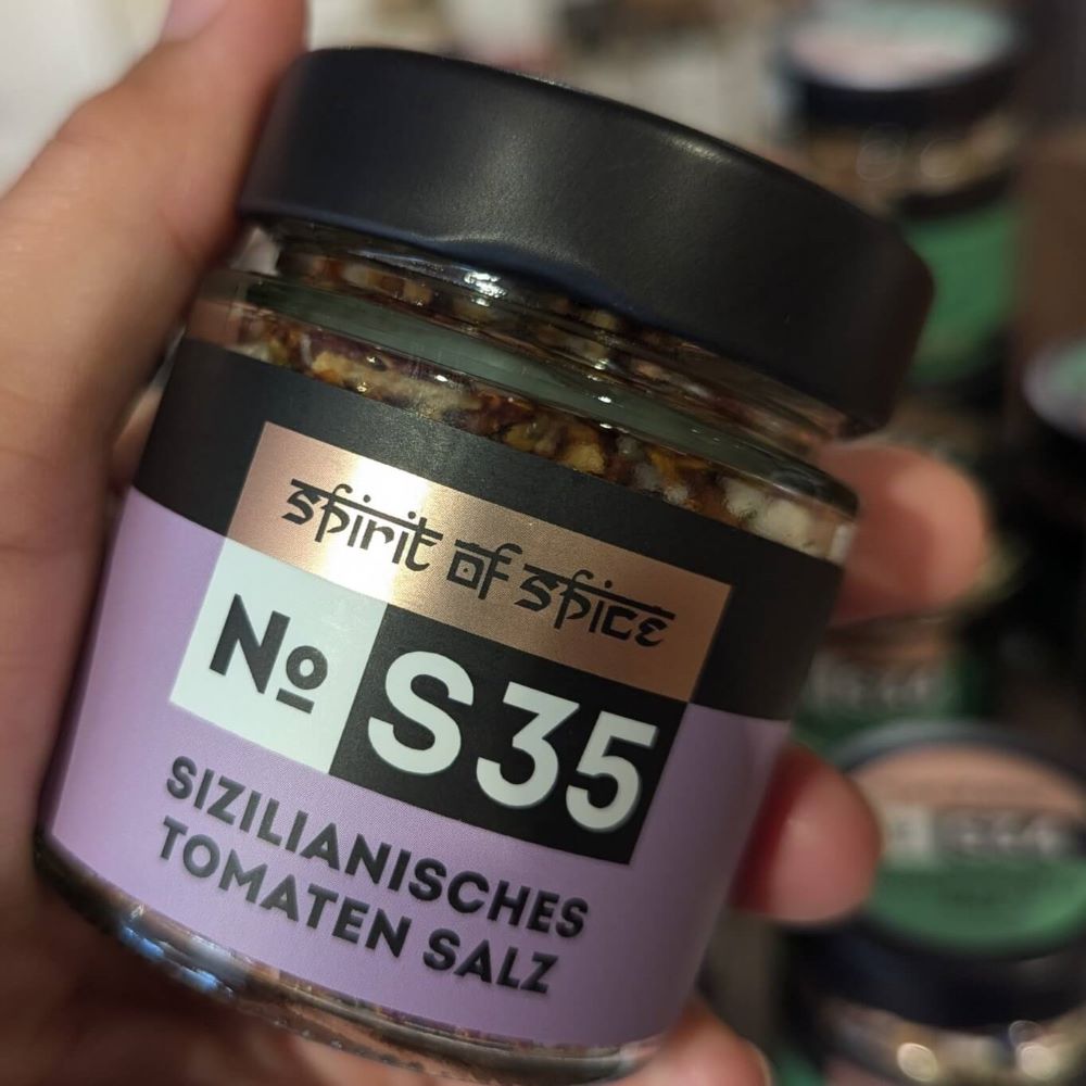 Sizilianisches Tomatensalz | Gewürzglas