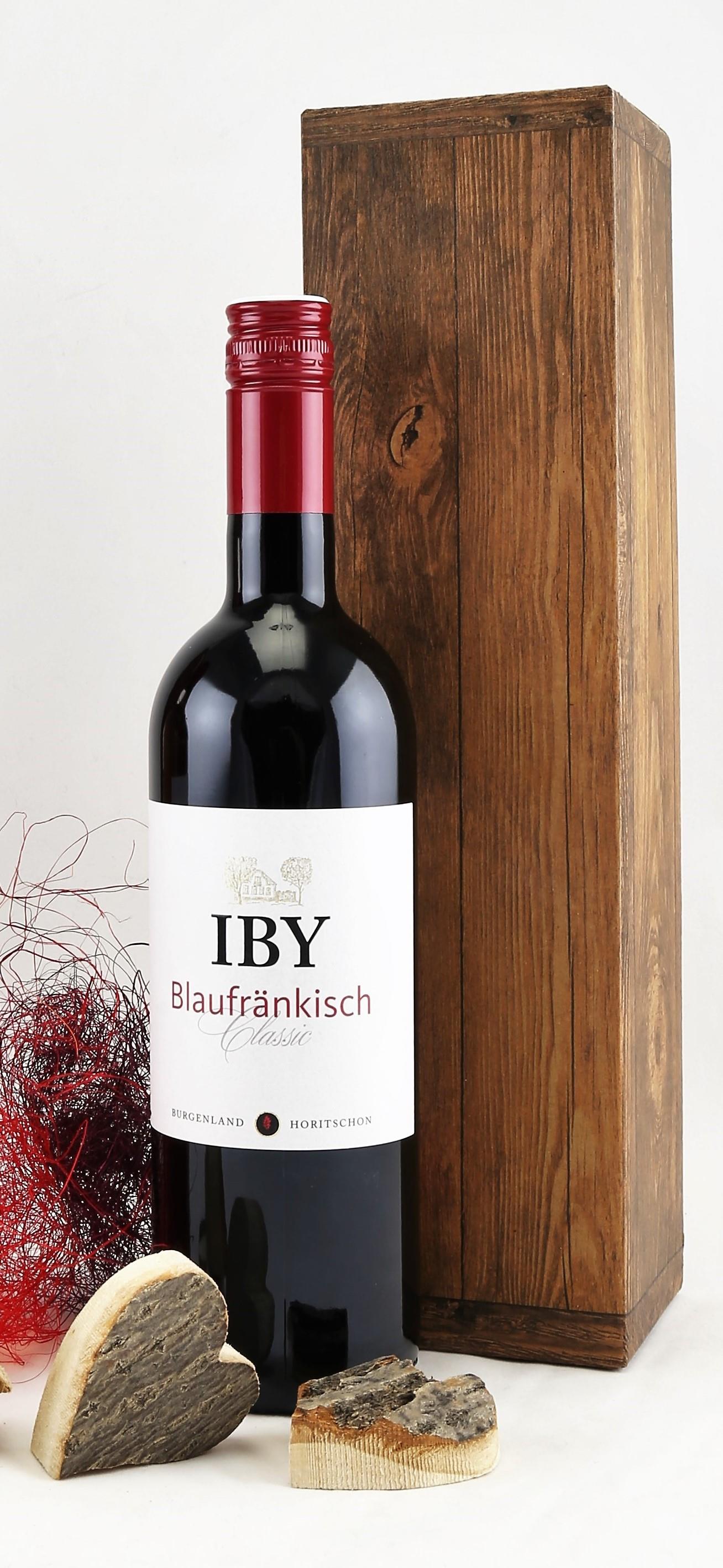 Geschenkset Iby Blaufränkisch classic im 1er Präsentkarton