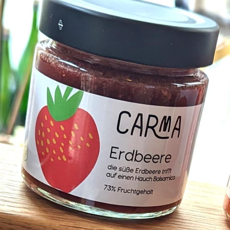 Aufstrich Carma Aromatische Erdbeere mit Balsamico