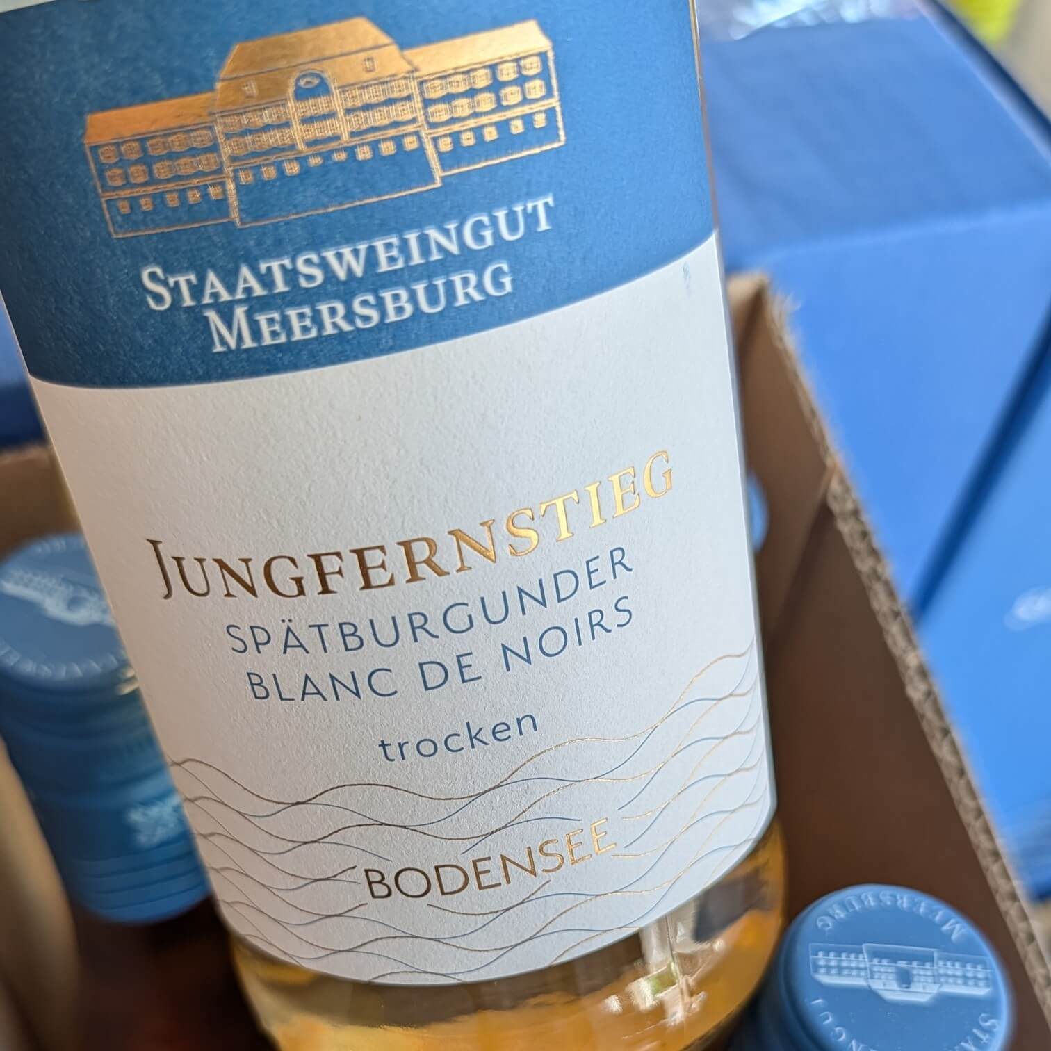 Meersburger Jungfernstieg Blanc de Noir trocken