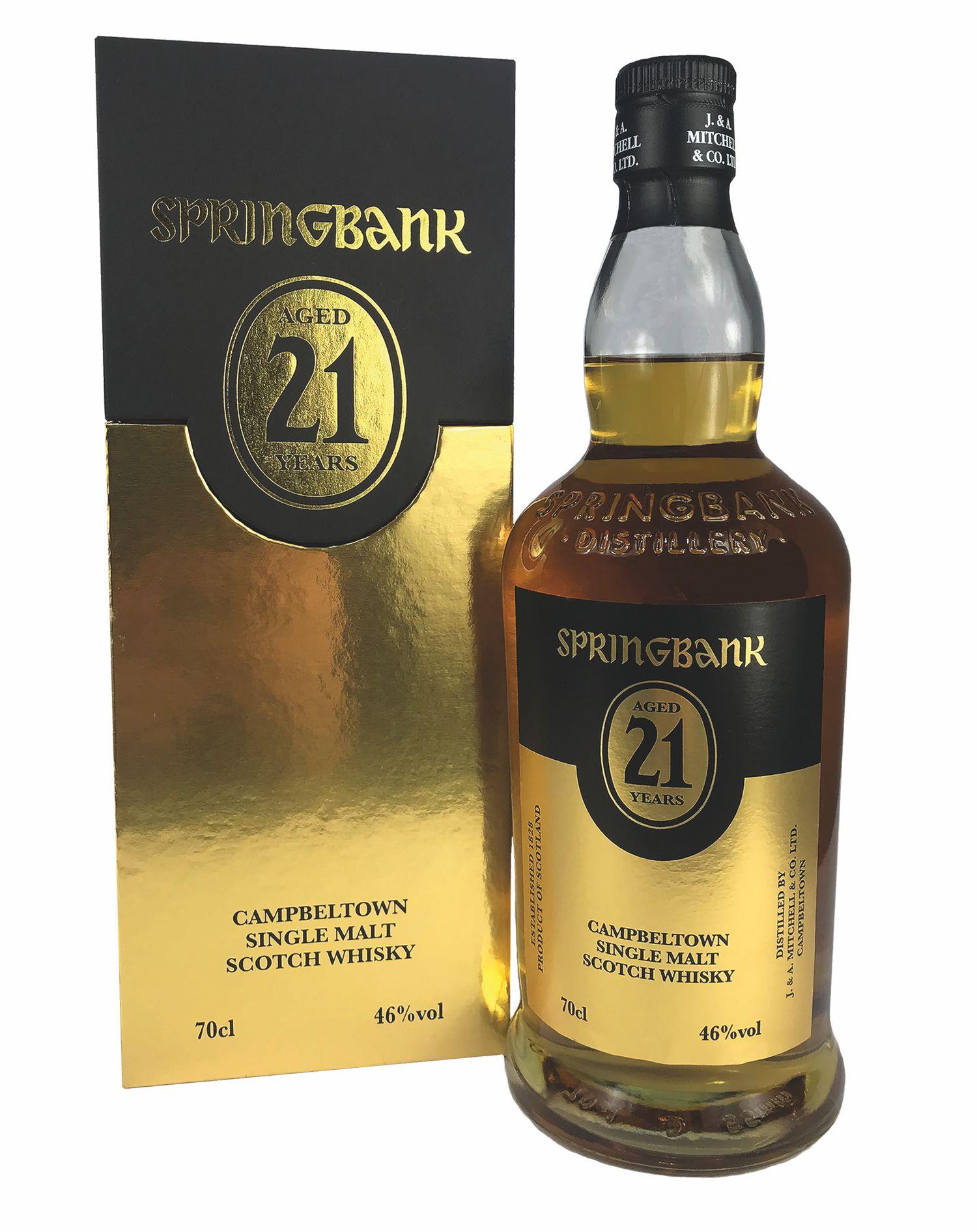 Springbank 21 Jahre Single Malt Whisky 
