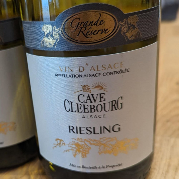 Cleebourg Riesling Alsace Grande Reserve