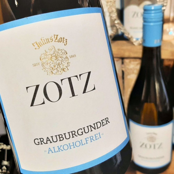 Grauburgunder Alkoholfrei vom Weingut Zotz