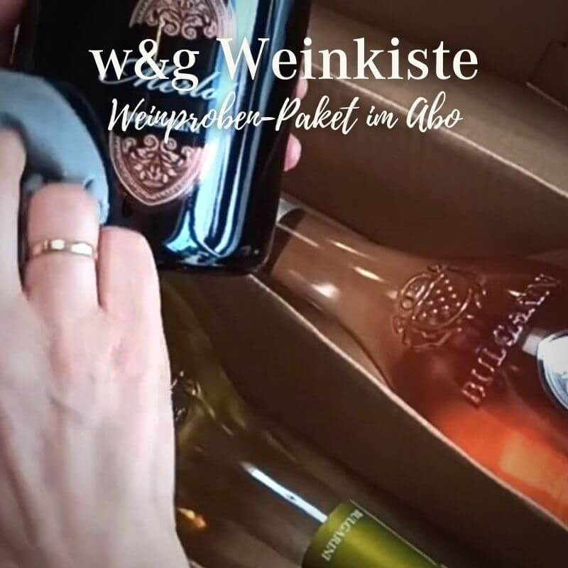 w&g Weinkiste - Weinproben-Paket im Abo