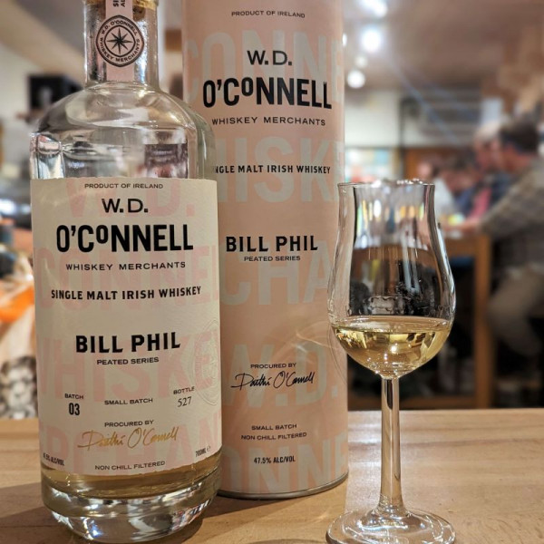 O Connell Bill Phil Peated Single Malt Whiskey